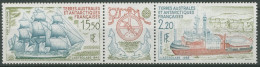 Franz. Antarktis 1990 Schiffe Forschungsschiff 268/69 ZD Postfrisch (C26304) - Unused Stamps