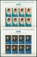 Liechtenstein 1982 Briefm.-Ausstellung, Fürstenpaar 797/98 K Gestempelt (C13461) - Gebruikt
