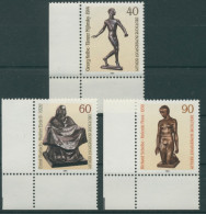 Berlin 1981 Skulpturen 655/57 Ecke Unten Links Postfrisch (R13227) - Neufs