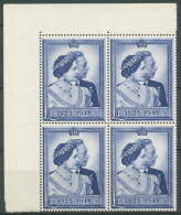 Großbritannien 1948 Silberhochzeit Eck-Viererblock 234 Postfrisch (T24202) - Ungebraucht