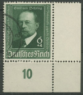 Deutsches Reich 1940 Emil Von Behring 760 Ecke Unten Rechts Gestempelt - Oblitérés