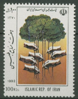 Iran 1992 Naturschutzwoche: Hände Pflanzen Baum 2479 Postfrisch - Iran