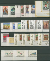 Liechtenstein 1987 Jahrgang Ecke Unten Links Komplett Postfrisch (SG14609) - Unused Stamps