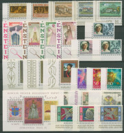 Liechtenstein 1985 Jahrgang Ecke Unten Links Komplett Postfrisch (SG14617) - Años Completos