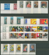 Liechtenstein 1984 Jahrgang Ecke Unten Links Komplett Postfrisch (SG14621) - Volledige Jaargang