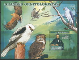 Guinea-Bissau 2007 Temminck Ornithologe Greifvögel Block 582 Postfrisch (C24462) - Guinea-Bissau