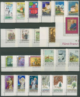 Liechtenstein 1986 Jahrgang Ecke Unten Links Komplett Postfrisch (SG14613) - Unused Stamps