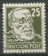 DDR 1952/53 Persönlichkeiten Wasserzeichen XI, 334 Va XI Massenstempel - Used Stamps