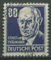 DDR 1952/53 Persönlichkeiten (Köpfe II) Wasserzeichen XII, 339 Za XII Gestempelt - Usati
