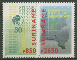 Surinam 1999 Schutzgebiet "Regenwald Von Zentralsurinam" 1703/04 A Postfrisch - Suriname