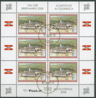 Österreich 2008 Tag Der Briefmarke Kleinbogen 2767 K Gestempelt (C14984) - Blocs & Feuillets