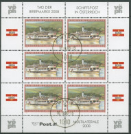 Österreich 2008 Tag Der Briefmarke Kleinbogen 2767 K Gestempelt (C14984) - Blocs & Hojas