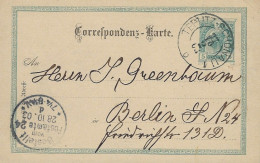 Europa - Deutschland  -  POST - Karte  1900  -  An Herrn August Müller , Schöneberg - Otros & Sin Clasificación