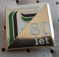 TE Trbovlje 80 Years Termal Power Plant Slovenia Ex Yugoslavia  Pin - Marcas Registradas