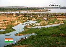Niger Niamey River Bridge New Postcard - Niger