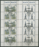 Bund 2001 Sehenswürdigkeiten SWK Kleinbogen 2156/57 K Gestempelt (C15523) - Autres & Non Classés