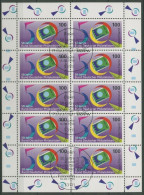 Bund 1996 Tag Der Briefmarke Kleinbogen 1878 K Gestempelt (C15171) - Autres & Non Classés