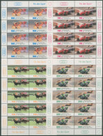 Bund 1999 Sporthilfe: Rennsport Kleinbogen 2031/34 K Postfrisch (C15372) - Altri & Non Classificati