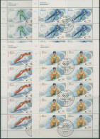 Bund 2002 Sporthilfe Olympische Spiele Kleinbogen 2237/40 A K Gestemp. (C15576) - Autres & Non Classés