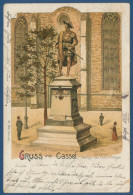 Gruss Aus Kassel Denkmal Philipp Des Großmütigen, Gelaufen 1902 (AK1095) - Kassel