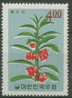 Korea (Süd) 1965 Pflanzen: Gartenbalsmine 492 Postfrisch - Corée Du Sud