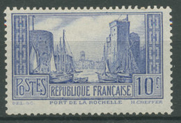 Frankreich 1929 Bauwerke Hafen Von La Rochelle 241 I Mit Falz - Nuevos