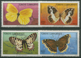 Türkei 1988 Schmetterlinge: Augenfalter, Ritterfalter 2833/36 Postfrisch - Nuevos