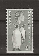 1953 MNH Falkland Islands South Georgia Mi 24 Postfris** - South Georgia