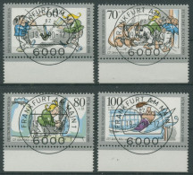 Berlin 1990 125 J. Max U. Moritz 868/71 Perfekter Versandstellenstempel (R16559) - Used Stamps