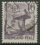 Französische Zone: Rheinland-Pfalz 1948 Teufelstisch Type I, 22 Y I Gestempelt - Rheinland-Pfalz