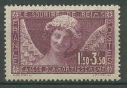 Frankreich 1930 Staatsschuldentilgungskasse Das Lächeln Von Reims 248 Mit Falz - Nuovi