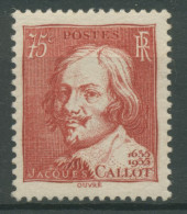 Frankreich 1935 Jacques Callot Radierer Und Stecher 302 Postfrisch - Unused Stamps
