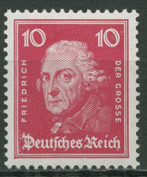 Deutsches Reich 1926 Berühmte Deutsche Friedrich Der Große 390 Postfrisch - Neufs