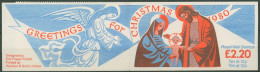 Großbritannien 1980 Weihnachten: Weihnachtsgrüße MH 51 Postfrisch (D74536) - Booklets