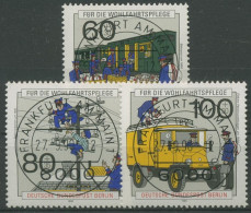 Berlin 1990 Wohlfahrt Post 876/78 Perfekter Versandstellenstempel (R16554) - Gebraucht