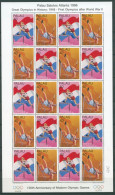 Palau 1996 Olympische Spiele Atlanta 1084/85 ZD-Bogen Postfrisch (SG25427) - Palau