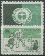 Vietnam 1982 Internationaler Tag Der Umwelt 1255/56 Ungebraucht O.G. - Vietnam