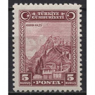 Türkei 1930 Festung Ankara 899 Mit Falz - Unused Stamps