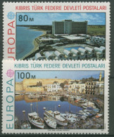 Türkisch-Zypern 1977 Europa: Landschaften, Hafen, Famagusta 41/42 Postfrisch - Unused Stamps