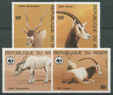 Niger 1985 WWF Naturschutz Mendesantilope 941/44 Postfrisch - Níger (1960-...)