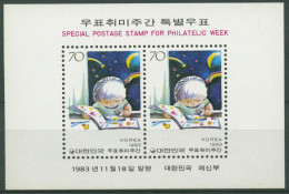 Korea (Süd) 1983 Woche Der Philatelie Block 478 Postfrisch (C30375) - Corea Del Sud