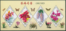 Korea (Nord) 2007 Orchideen Block 673 Postfrisch (C6602) - Korea, North