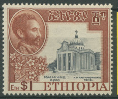 Äthiopien 1951 55 Jahre Schlacht Von Adoua Grabmal V. Makonnen 298 Postfrisch - Ethiopie