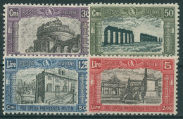 Italien 1928 Nationalmiliz Historische Bauten 275/78 Mit Falz - Nuovi