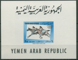 Jemen (Nordjemen) 1964 Sport: Reiten Block 22 Postfrisch (C30451) - Jemen