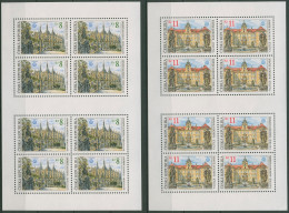 Tschechische Republik 1998 Kirche Schloss Kleinbogen Postfr. 192/93 K (C90554) - Blocs-feuillets
