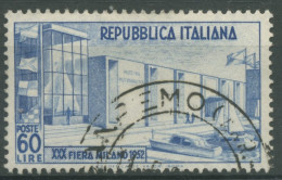 Italien 1952 30. Mailänder Messe 859 Gestempelt - 1946-60: Used