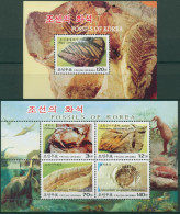 Korea (Nord) 2004 Fossilien Block 579/80 Postfrisch (C30462) - Korea, North