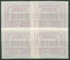 Griechenland 1988 Automatenmarken MAXHELLAS '88 ATM 8.1 S2 Postfrisch - Timbres De Distributeurs [ATM]