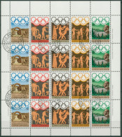 Griechenland 1984 Olympiade Los Angeles 1557/61 ZD-Bogen Gestempelt (SG30861) - Blocs-feuillets